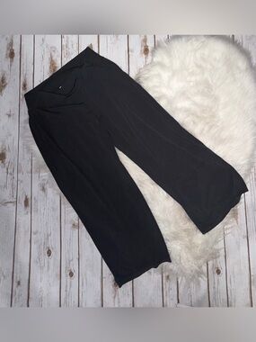 CAbi Capri Black Wide-Leg Women's Medium